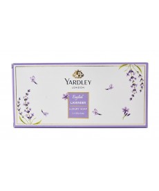 Yardley London English Lavender Luxury Soap - 300g (3.5oz) (3x100g)