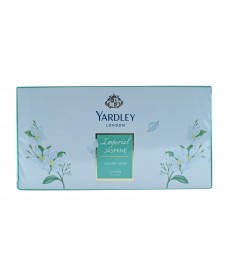 Yardley London Imperial Jasmine Luxury Soap - 300g (3.5oz) (3x100g)