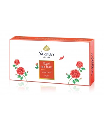  Yardley London Royal Red Roses Luxury Soap - 300g (3.5oz) (3x100g)