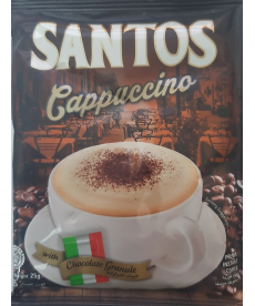 Santos cappuccino premix instant coffee - 25g