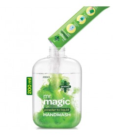 Mr Magic Powder to Liquid Hand-wash (1 pc Refill With Empty Bottle)