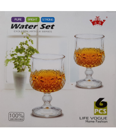 Yujing Water Glass (Set of 6 Pcs)