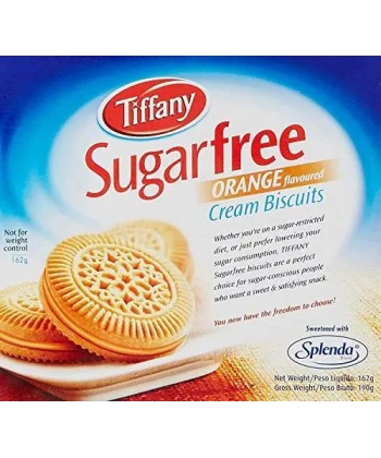 Tiffany Biscuit Sugar Free Chocolate - 162g